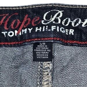 Tommy Hilfiger “Hope” Boot Cut Jeans Size 12 Dark Wash
